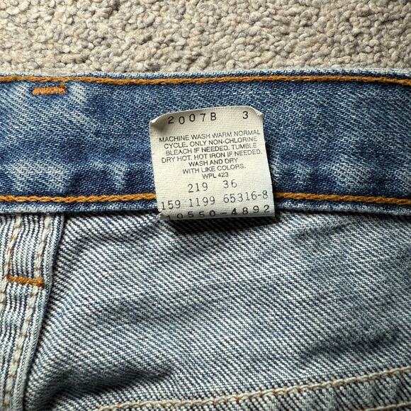 VTG Levi's 550 Jeans Womens 9 (29x31) Medium Faded Relaxed Fit Tapered Leg - Picture 5 of 8
